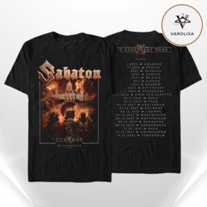 Official Sabaton The Legendary Tour Pop-Up Stores City Event Tee Exclusive December 8 2025 Two Sides Unisex T-Shirt