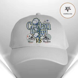 Ohio State Buckeyes Vs. Miami Hurricanes 2025 Cotton Bowl Matchups CFP NFL Season Bowl Classic Cap Hat Snapback