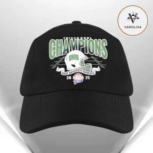 Ohio University Bobcats Football 2025 Scooter’s Coffee Frisco Bowl Champions Classic Cap Hat Snapback