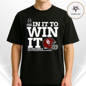Oklahoma Sooners In It To Win It 2025-26 College Football Playoff Bound Unisex T-Shirt