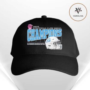 Old Dominion Football 2025 Staffdna Cure Bowl Champions Classic Cap Hat Snapback