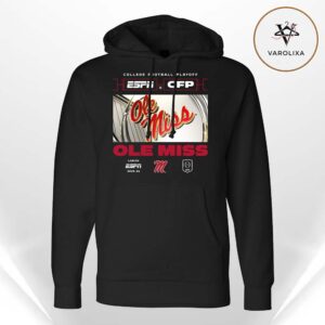 Ole Miss Rebels ESPN x CFP Window 2025-2026 NFL Unisex Hoodie