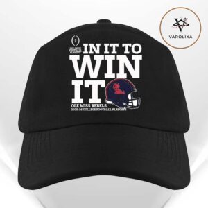 Ole Miss Rebels In It To Win It 2025-26 College Football Playoff Bound Classic Cap Hat Snapback