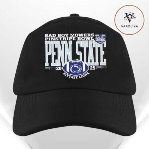Penn State Nittany Lions Football 2025 Pinstripe Bowl Bound Classic Cap Hat Snapback