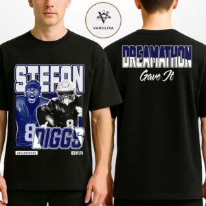 Stefon Diggs Buffalo Bills Dreamathon NFL 2025 Season Blue Highlight Edition Two Sides Unisex T-Shirt