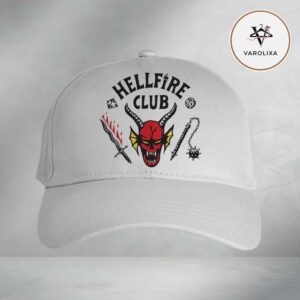 Stranger Things Hellfire Club Raglan Classic Cap Hat Snapback