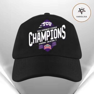 TCU Horned Frogs Football 2025 Alamo Bowl Champions CFP NFL Season Classic Cap Hat Snapback