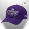 2025 Valero Alamo Bowl Champions Is The TCU Horned Frogs CFP NFL Season Classic Cap Hat Snapback