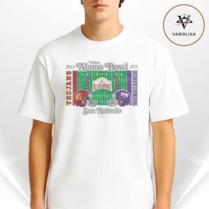 TCU Horned Frogs vs USC Trojans 2025 Valero Alamo Bowl Head To Head San Antonio Unisex T-Shirt