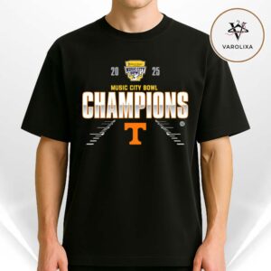 Tennessee Volunteers 2025 Music City Bowl Champions 2025 Unisex T-Shirt