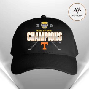 Tennessee Volunteers 2025 Music City Bowl Champions Classic Cap Hat Snapback