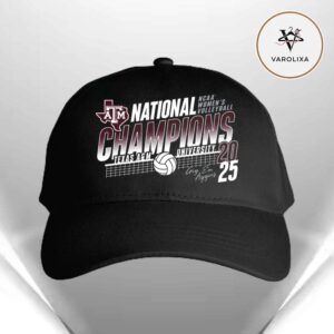 Texas A&M Aggies Volleyball 2025 Championship Final Champions Clasic Cap Hat Snapback
