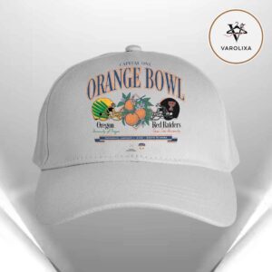 Texas Tech Red Raiders Vs.Oregon Ducks 2026 Orange Bowl NFL CFP Season Classic Cap Hat Snapback