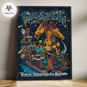 The Disco Biscuits Music Poster At The Royale In Boston Massachusetts On December 30 2025 Year Of The Horse Vol 1 Home Decor Poster Canvas