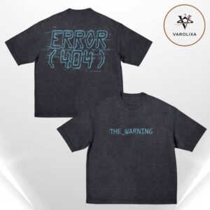 The Warning ERROR (404) Glitch Unisex Washed Tee