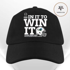 Tulane Green Wave In It To Win It 2025-26 College Football Playoff Bound Classic Cap Hat Snapback