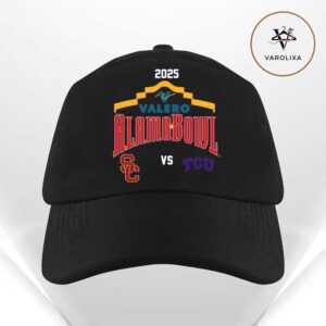 USC Trojans vs. TCU Horned Frogs 2025 Valero Alamo Bowl Matchup Classic Cap Hat Snapback