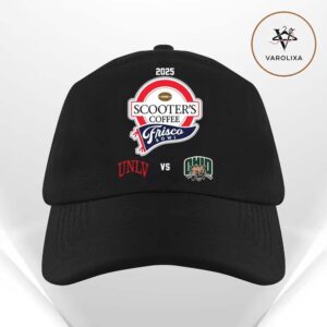 Unlv Rebels Vs. Ohio Bobcats 2025 Scooter’s Coffee Frisco Bowl Matchup Classic Cap Hat Snapback