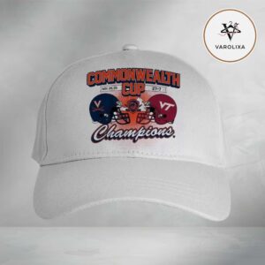 Virginia Cavaliers 2025 Commonwealth Cup Champions Winner Classic Cap Hat Snapback