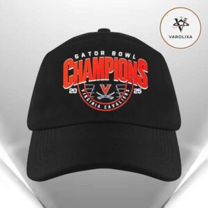 Virginia Cavaliers Gator Bowl Champions 2025 Classic Cap Hat Snapback
