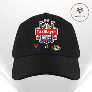 Virginia Cavaliers vs. Missouri Tigers 2025 Taxslayer Gator Bowl Matchup Classic Cap Hat Snapback