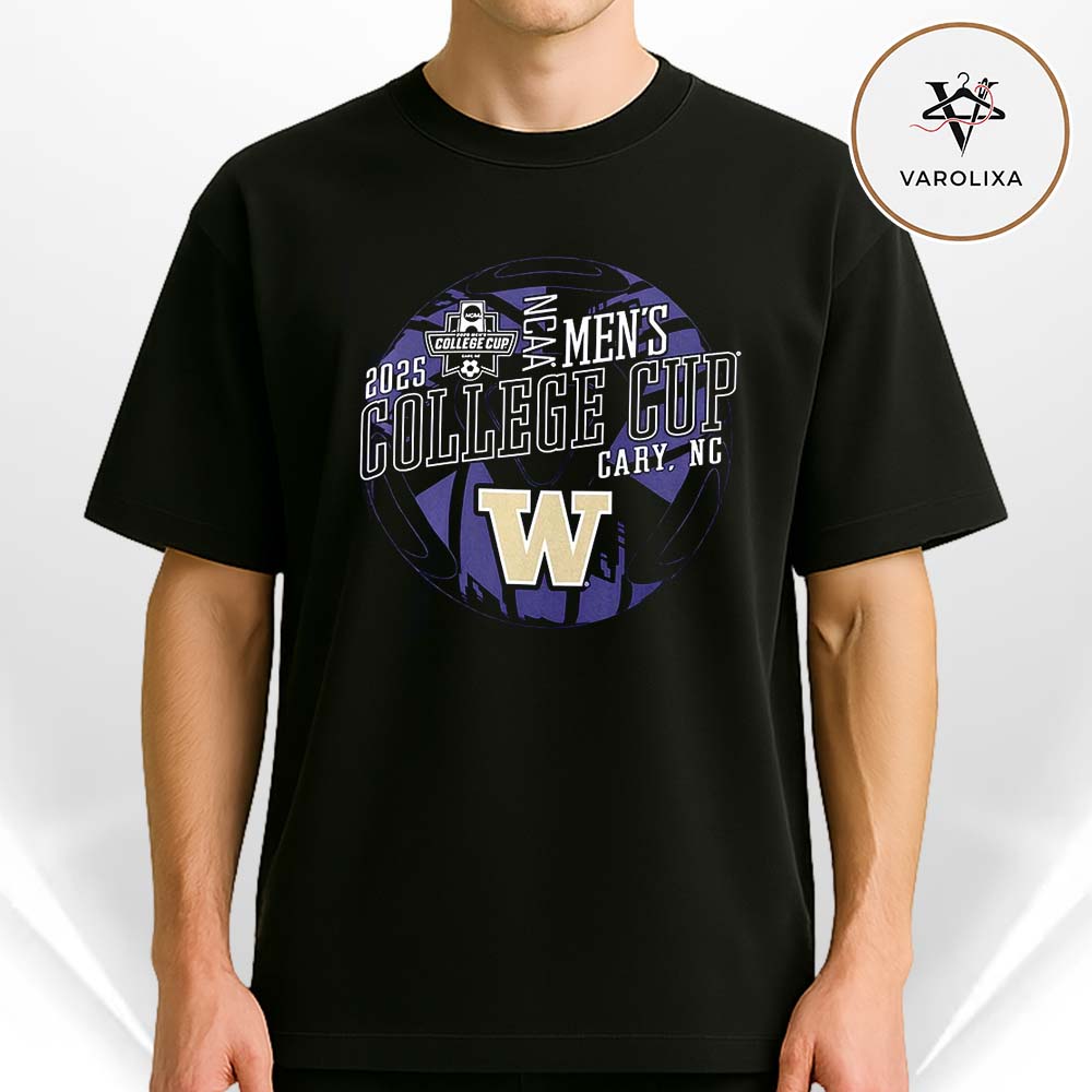 Washington Huskies NCAA Men’s College Cup 2025 Unisex T-Shirt Washington Huskies NCAA Men’s College Cup 2025 Unisex T-Shirt