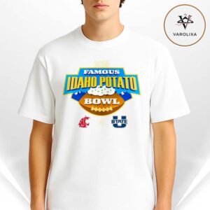 Washington State Cougars Vs Utah State Aggies 2025 Famous Idaho Potato Bowl Matchup NFL Unisex T-Shirt