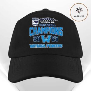 Watauga Pioneers 2025 Division 6A Football Champions Classic Cap Hat Snapback