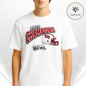 Western Kentucky 2025 New Orleans Bowl Champions Helmet 2025 Unisex T-Shirt