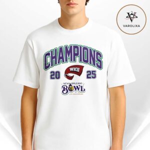 Western Kentucky Champions New Orleans Bowl 25th Anniversary 2025 Unisex T-Shirt