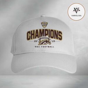 Western Michigan Broncos 2025 MAC Champions Classic Cap Hat Snapback