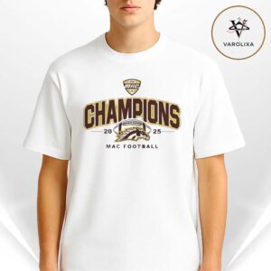 Western Michigan Broncos 2025 MAC Champions Unisex T-Shirt