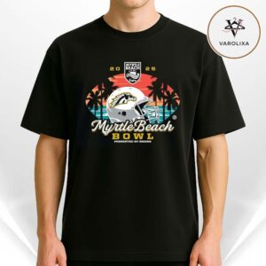 Western Michigan Broncos 2025 Myrtle Beach Bowl Helmet Unisex T-Shirt