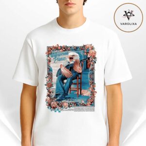 Widespread Panic Concert Poster At Various Venues In United States On Multiple Dates 2025 Americana Eagle Guitar Artwork Unisex T-Shirt