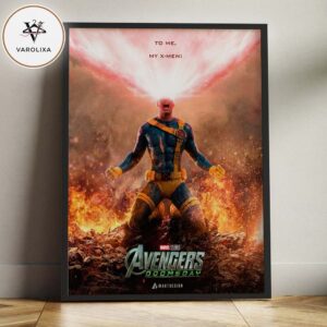 X Men Cyclops To Me My X Men Avengers Doomsday Fan Art Home Decor Poster Canvas