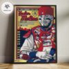 Yadier Molina St Louis Cardinals Career Legacy Poster Final Season 2022 Baseball Art Home Decor Poster Canvas