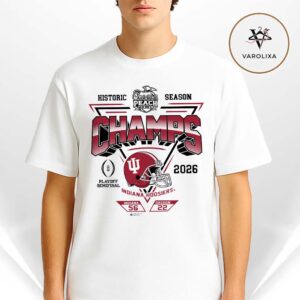 2026 Chick-fil-A Peach Bowl Indiana Hoosiers CFP Championship Unisex T-Shirt