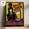 Alice Cooper Tour Dates Poster Alice’s Attic Spring 2026 In USA Spider Horror Artwork Home Decor Poster Canvas