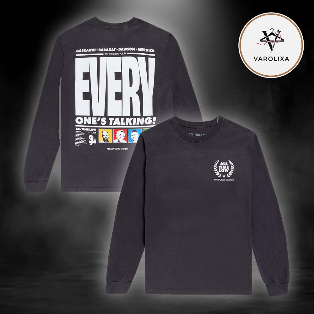 All Time Low Everyone’s Talking! Longsleeve Tee All Time Low Everyone’s Talking! Longsleeve Tee