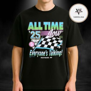 All Time Low Everyone’s Talking! Racing Unisex Tee