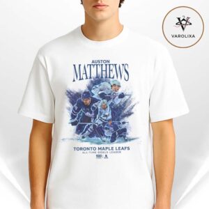 Auston Matthews Maple Leafs All Time Goals Leader NHL Season Unisex T-Shirt