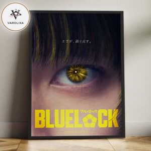 BLUELOCK Poster At Blue Lock Facility In Japan On 2026 Ego Awakening Golden Eye Artwork Home Decor Poster Canvas