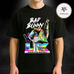 Bad Bunny LX Benito Bowl Puerto Rico Football 2026 Unisex T-Shirt