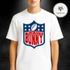 Bad Bunny Super Bowl LIX 2026 NFL Football Shield Logo Unisex T Shirt