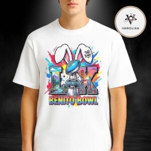 Benito Bowl Bad Bunny Super Bowl LX 2026 Unisex T-Shirt