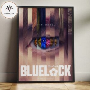Blue Lock Live Action Movie Confirmed July 2026 Japan Eye Poster Design Home Decor Poster Canvas