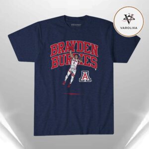 Brayden Burries Arizona Wildcats Basketball Dunk MLB 2026 Season Graphic Unisex T-Shirt