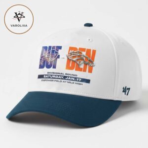 Buffalo Bills Vs Denver Broncos In Empower Field At Mile High On January 17 Divisional Round NFL Playoffs Mountain Clash Classic Cap Hat Snapback