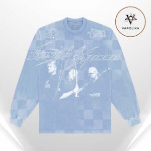 Chase Atlantic Lost In Heaven Checkered All Over Print Longsleeve