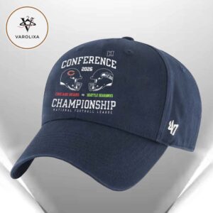 Chicago Bears Vs Seattle Seahawks 2025-26 NFC Conference Championship Matchup Classic Cap Hat Snapback